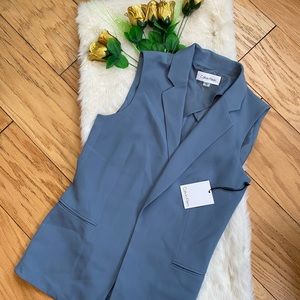 NWT Calvin Klein Pale Blue Vest Top